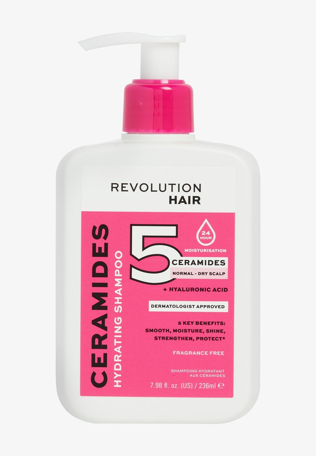 

Шампунь 5 Ceramides + Hyaluronic Acid Moisture Lock Shampoo Revolution Haircare