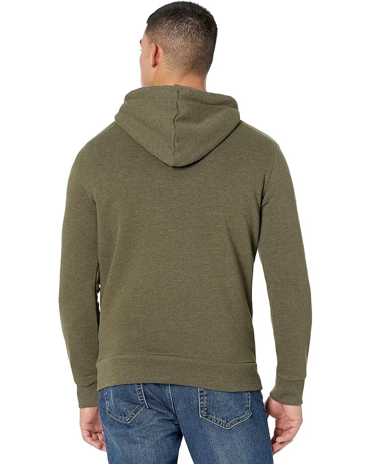 

Худи Superdry Vintage Travel Hoodie, цвет Olive Marl