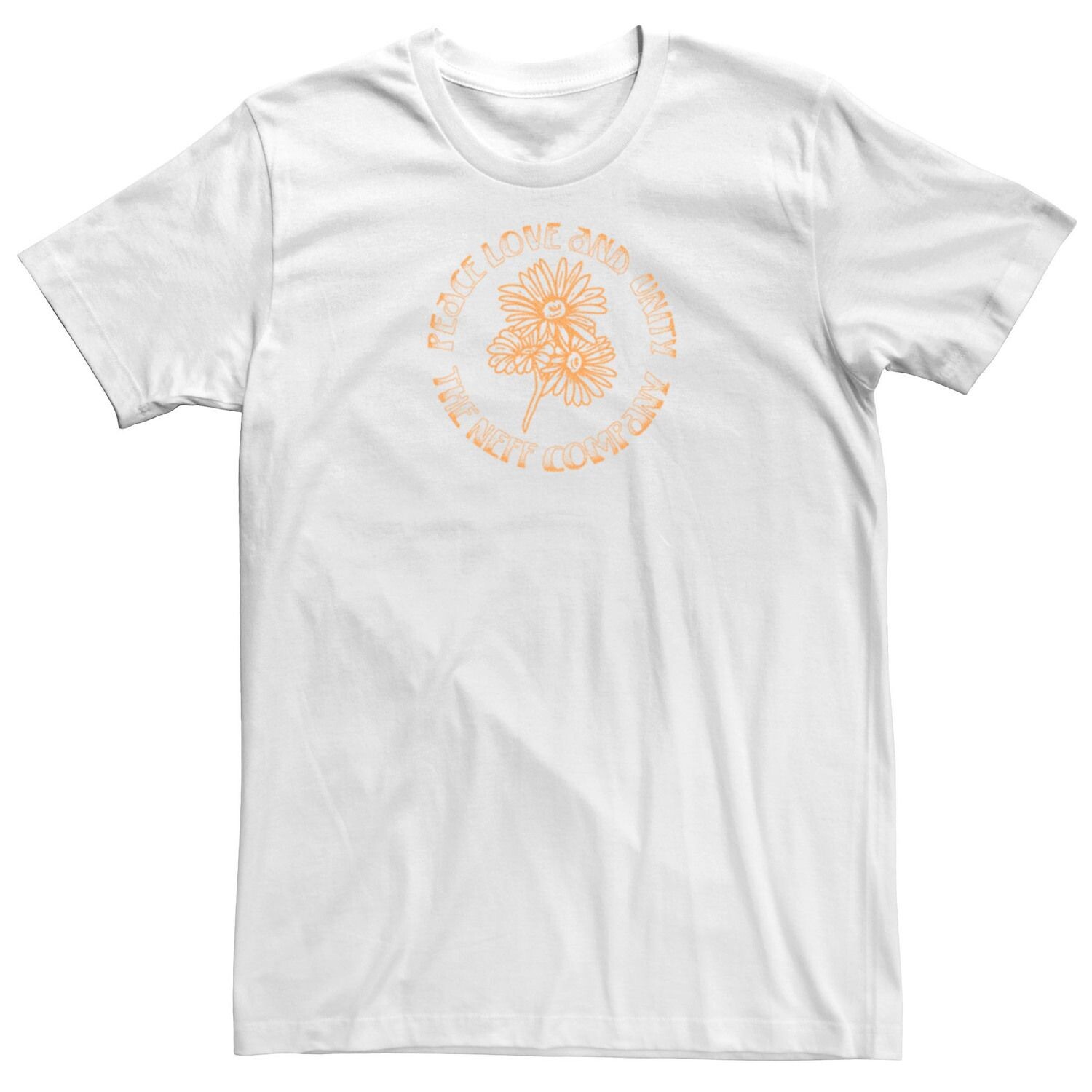 

Мужская футболка с рисунком Peace, Love & Unity Neff Co. Licensed Character