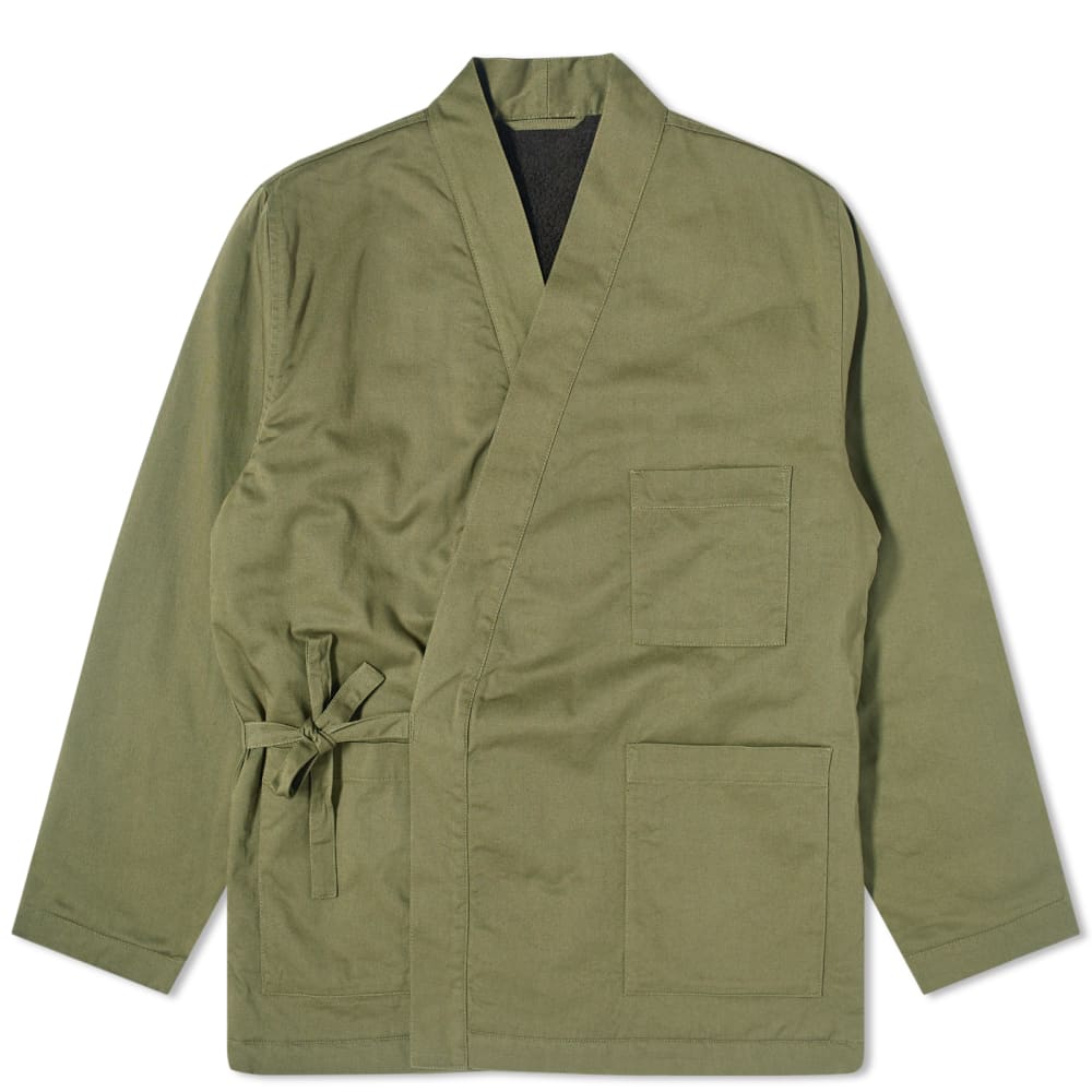 Двусторонняя рабочая куртка Kyoto из твила/шерпы Universal Works