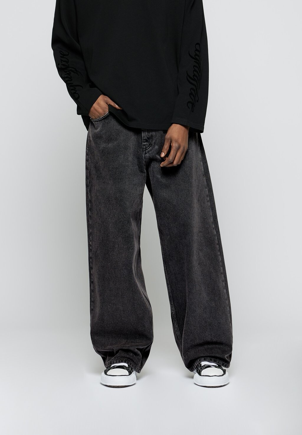 

Джинсы свободного кроя LOOSE BAGGY EIGHTYFIVE, цвет light grey