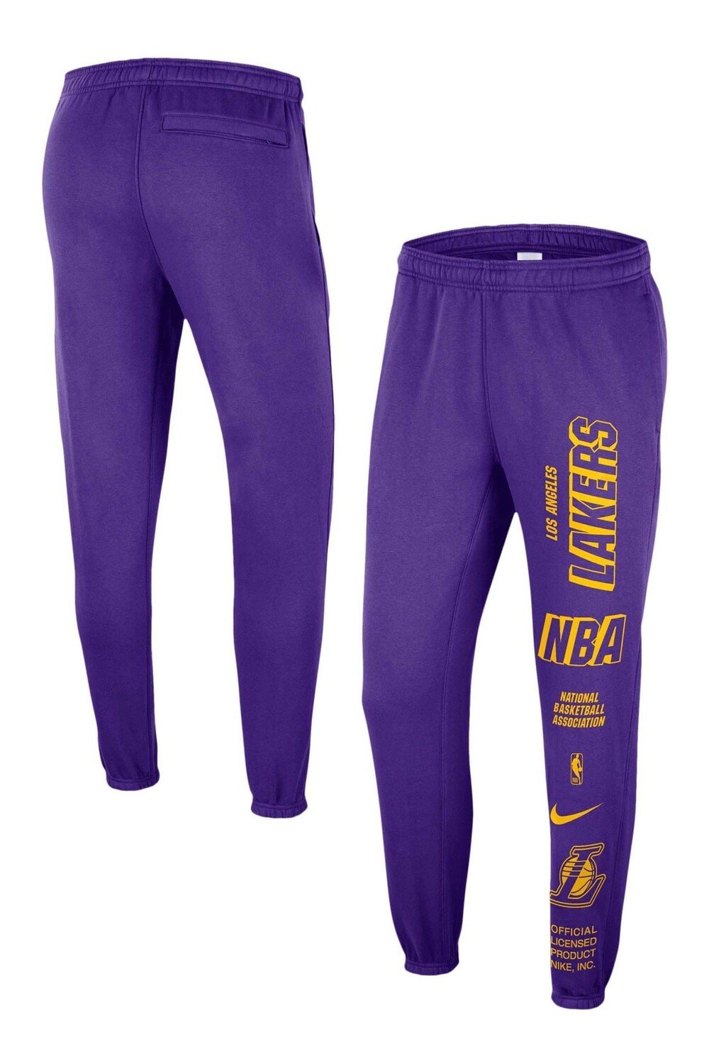 

Джоггеры Nike Fanatics Los Angeles Lakers Courtside Nike, фиолетовый