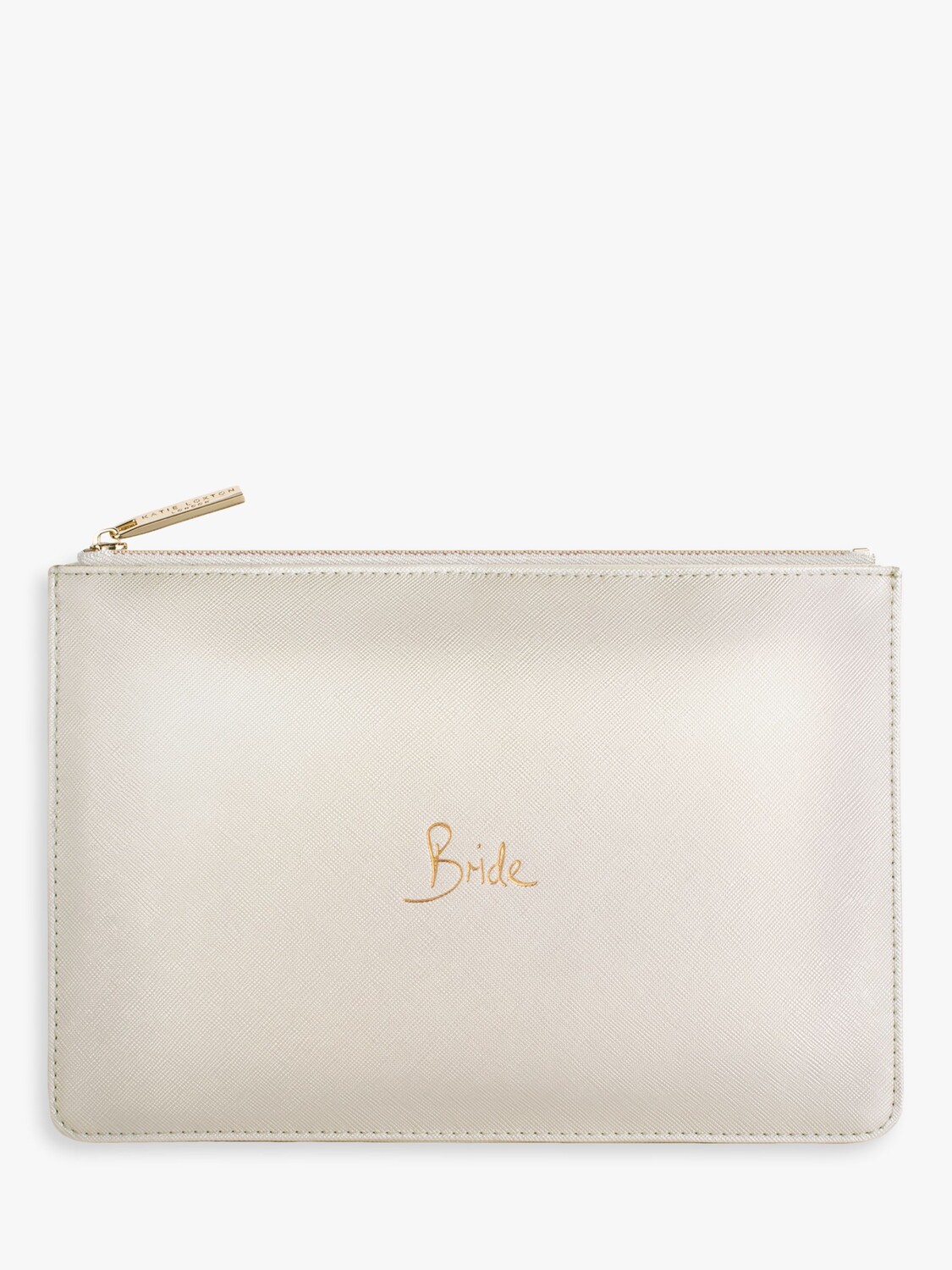 

Клатч Katie Loxton 'Bride' Perfect, перламутровый белый