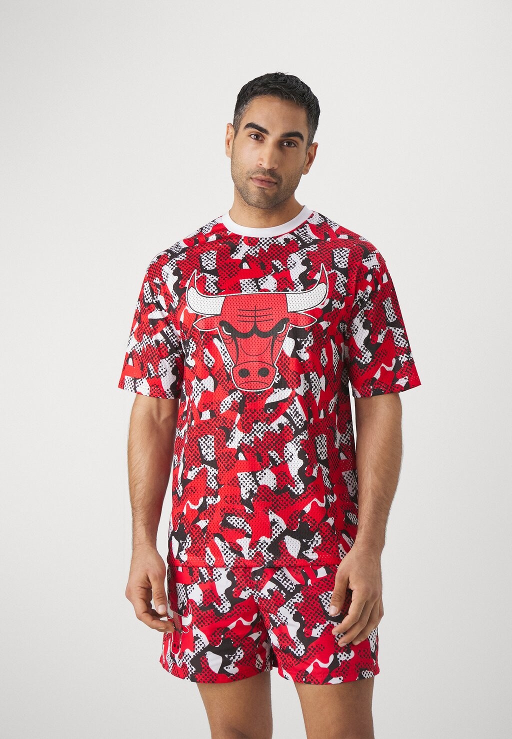 

Team Nba Chicago Bulls Team Tee New Era, цвет red/white