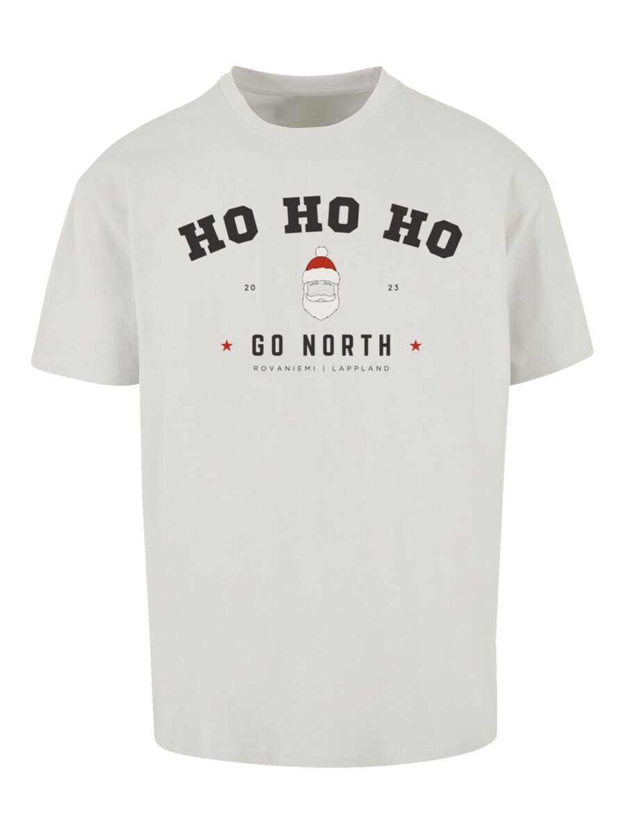 

Футболка F4Nt4Stic HO HO HO SANTA CLAUS, светло-серый