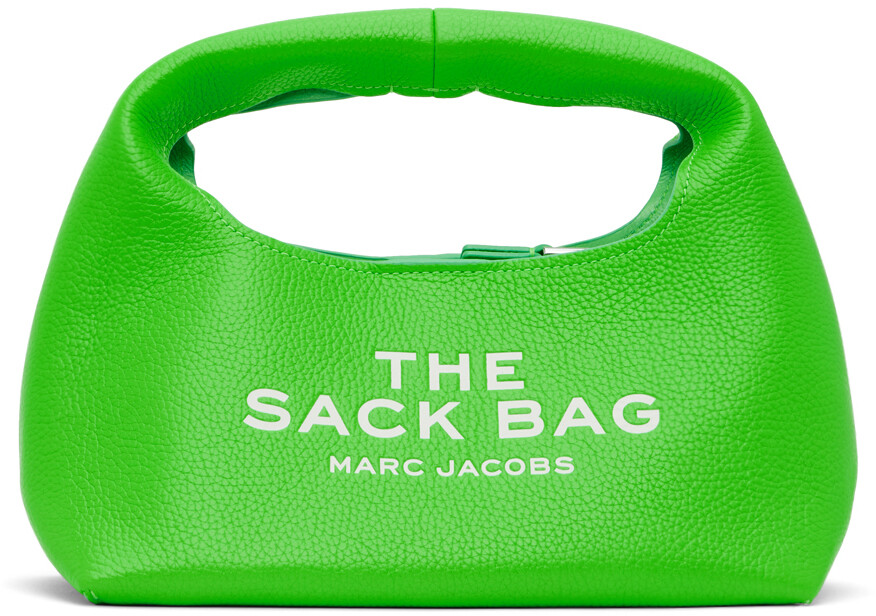 

Зеленая сумка-тоут The Mini Sack Bag Marc Jacobs