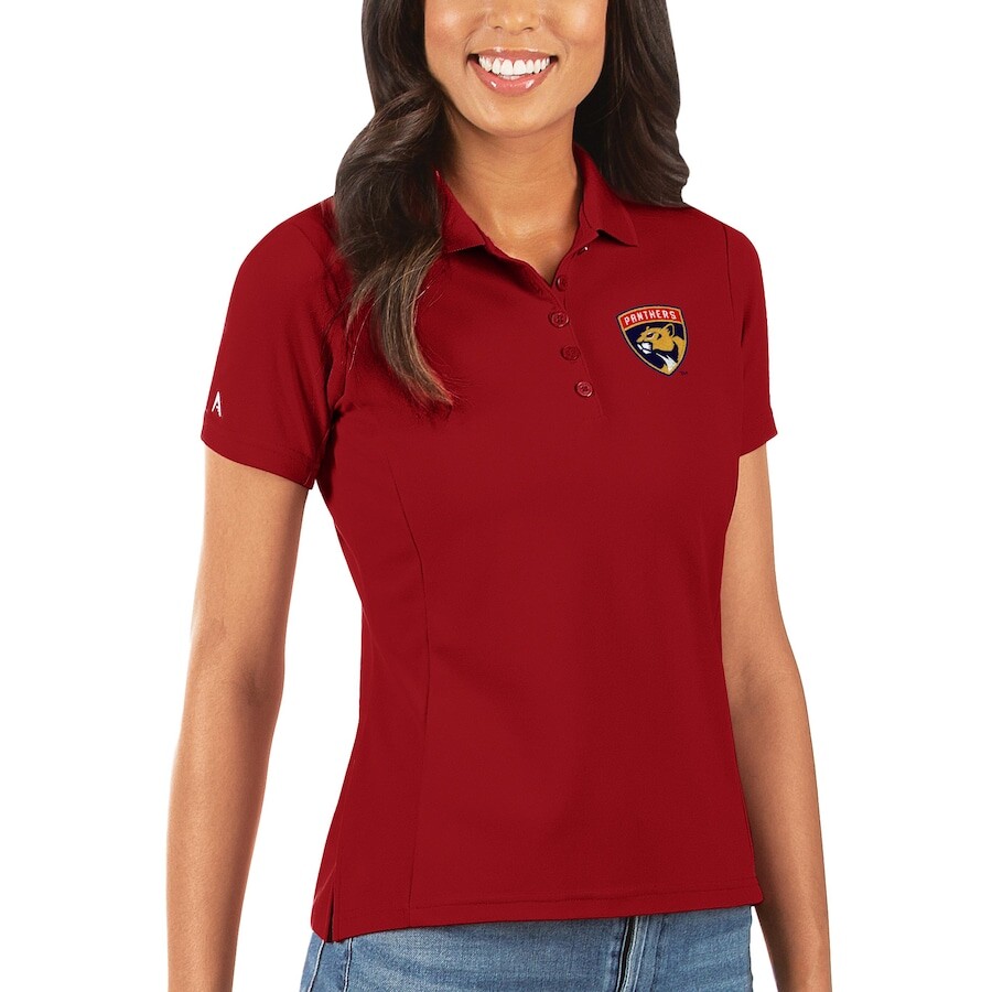 

Поло с коротким рукавом Antigua Florida Panthers, красный