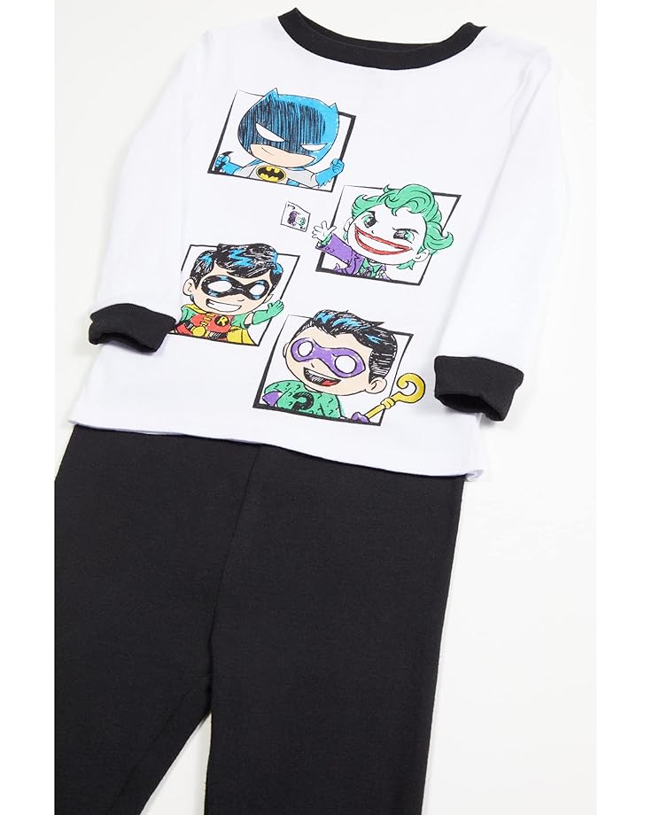 Пижамный комплект Komar Batman Chibi Four-Piece Cotton Set, черный