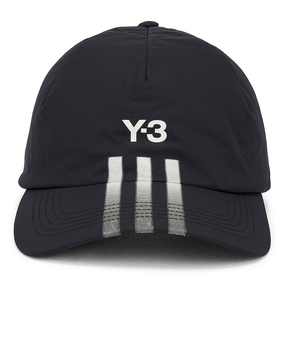 

Полосатая кепка Y-3 Yohji Yamamoto, черный