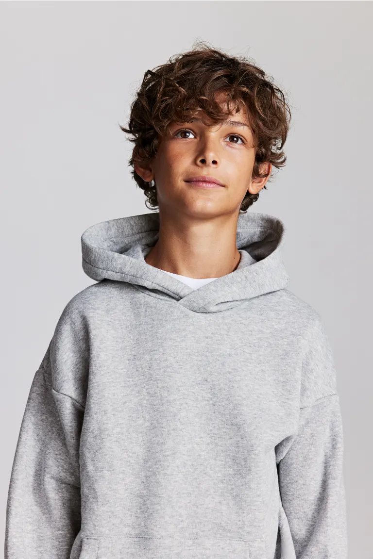 

Толстовка с капюшоном H&M, серый