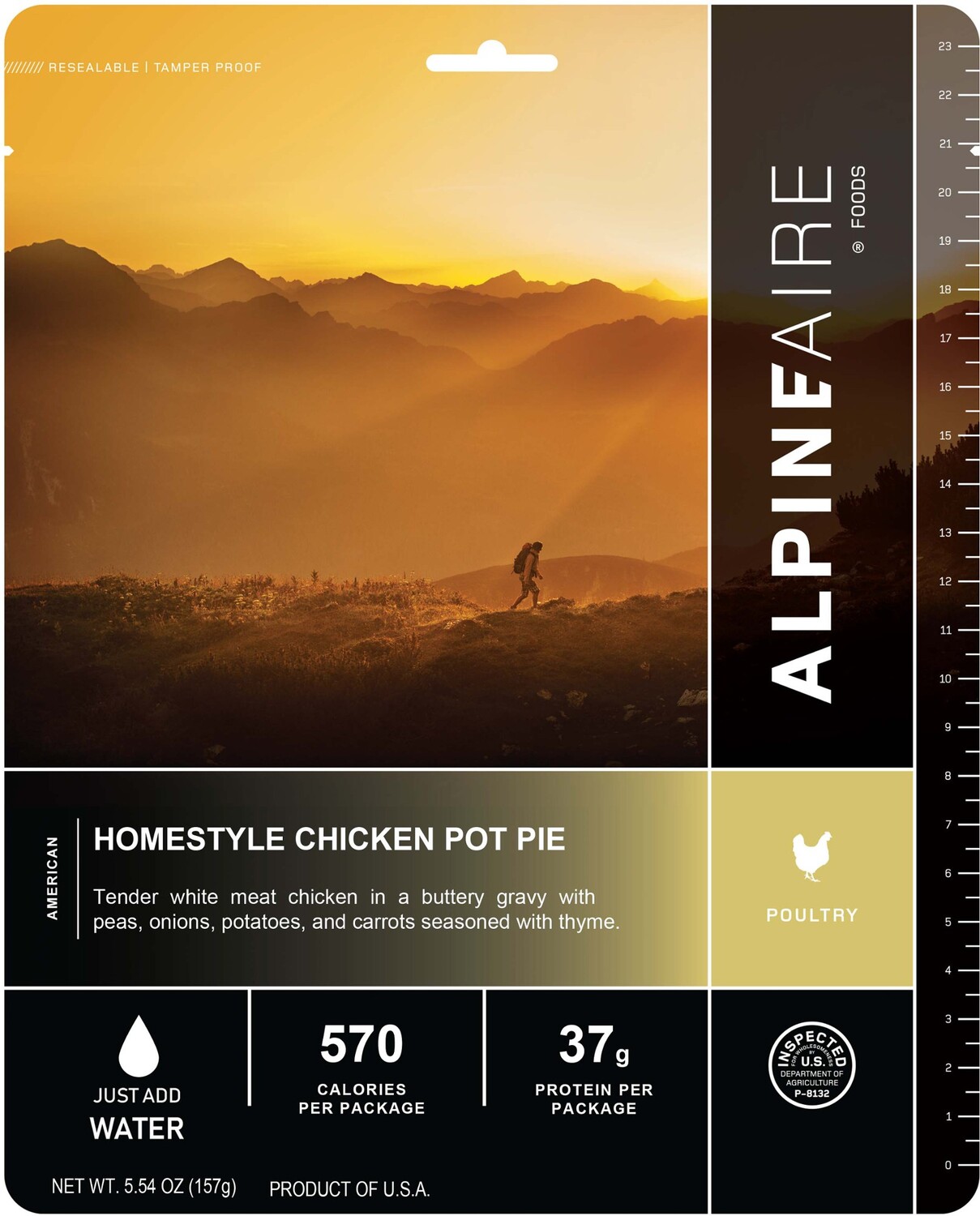 

Домашний пирог с курицей – 1 порция AlpineAire Foods