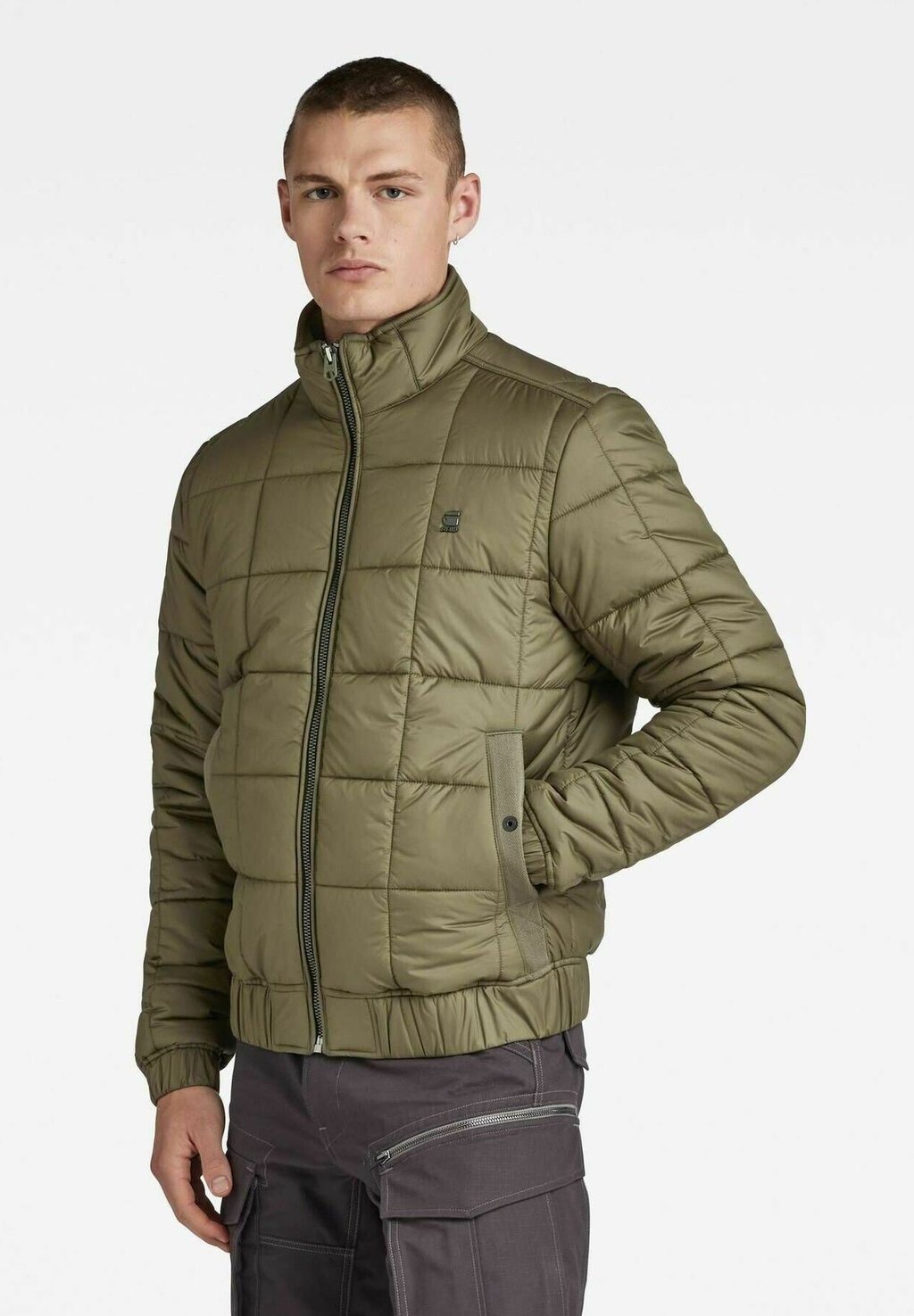 

Куртка G-Star MEEFIC QUILTED, оливковый, Зеленый