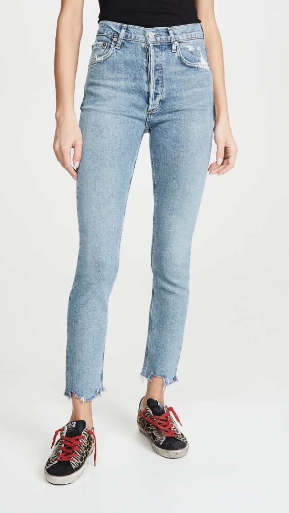 

Джинсы AGOLDE Nico High Rise Slim Fit