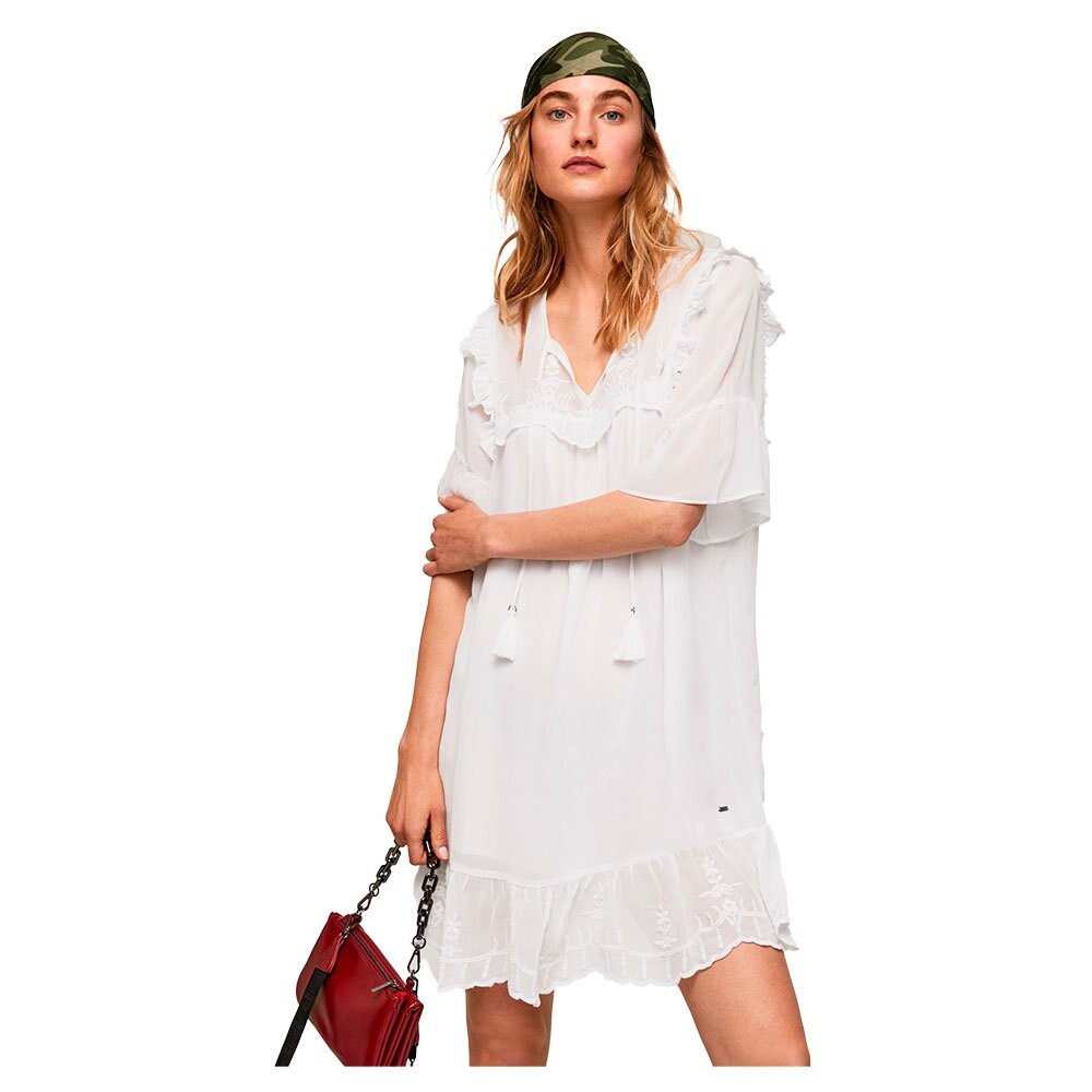 

Платье Pepe Jeans Flora, белый