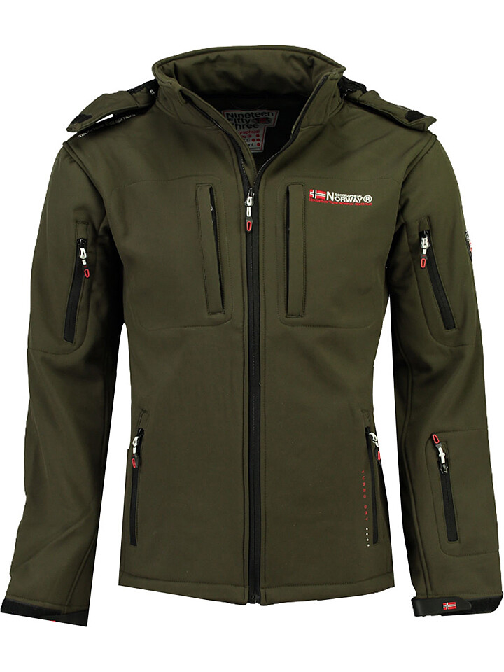 

Куртка Geographical Norway Softshelljacke Tunar, хаки