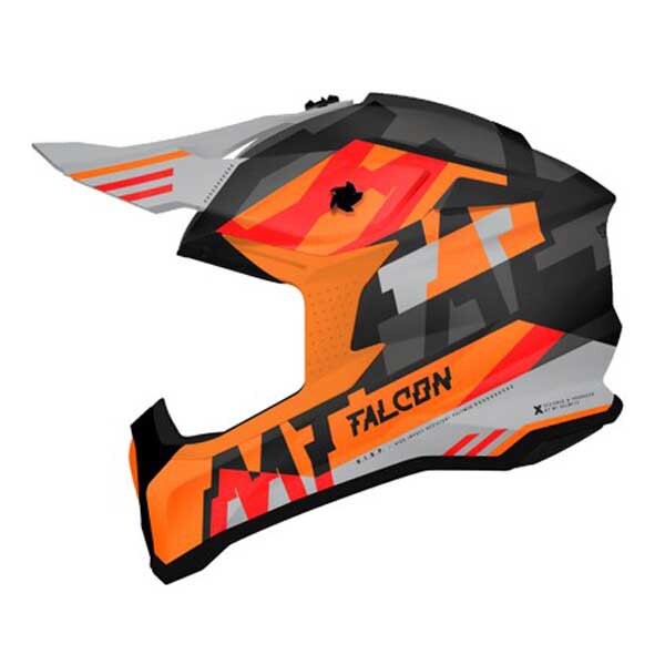 

Шлем для мотокросса MT Helmets Falcon Arya A4, разноцветный