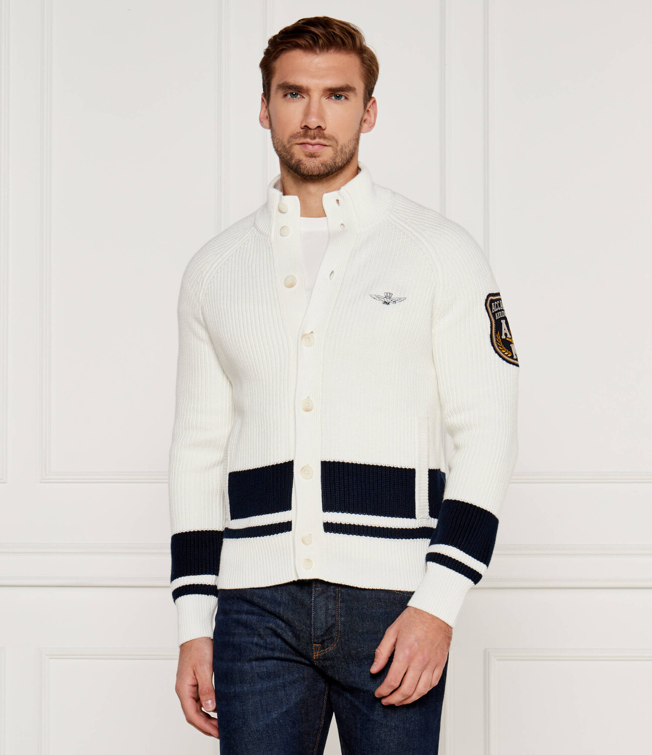 

Свитер Aeronautica Militare Regular Fit, белый