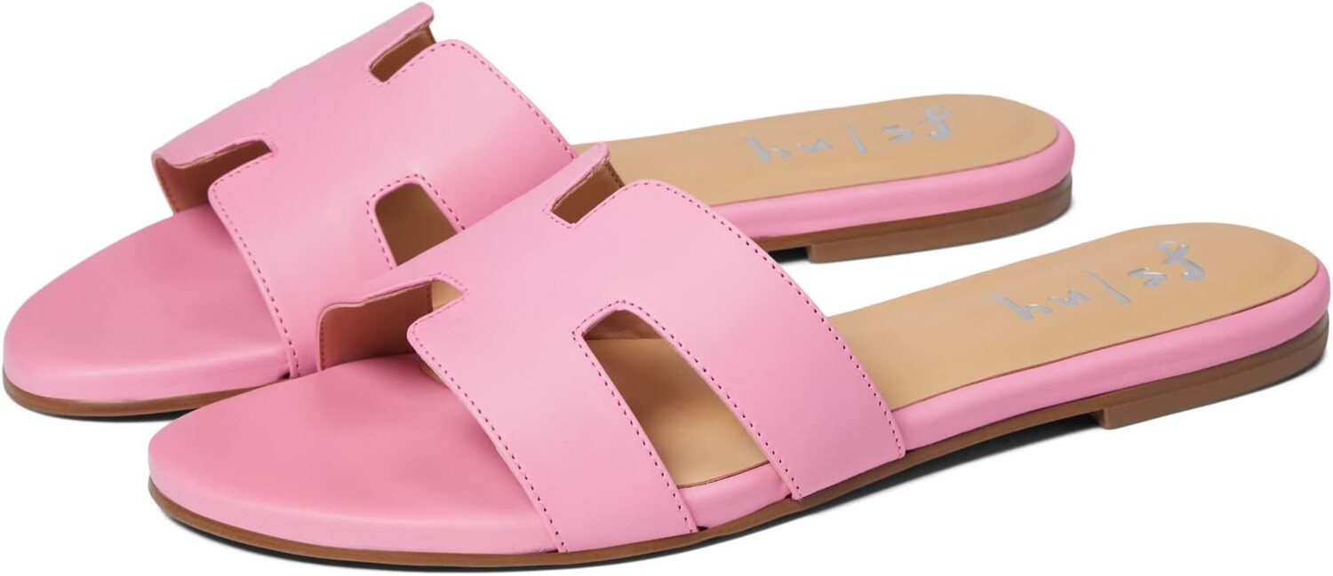 Сандалии на плоской подошве Alibi Sandal French Sole, цвет Pink Leather