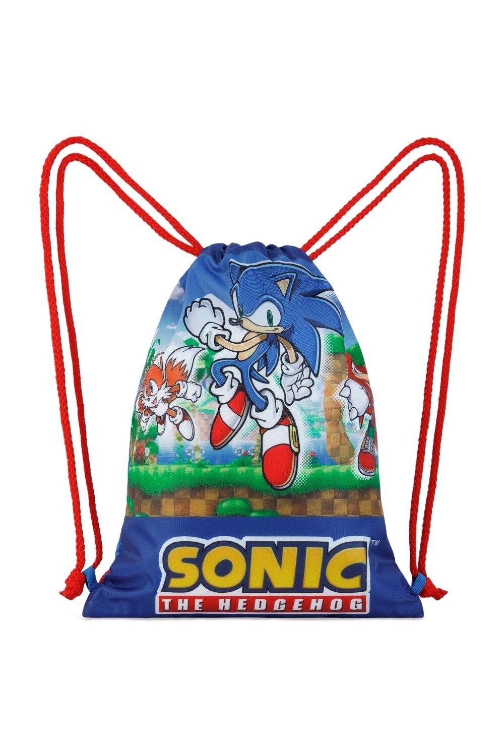 

Сумка на шнурке Sonic the Hedgehog, мультиколор
