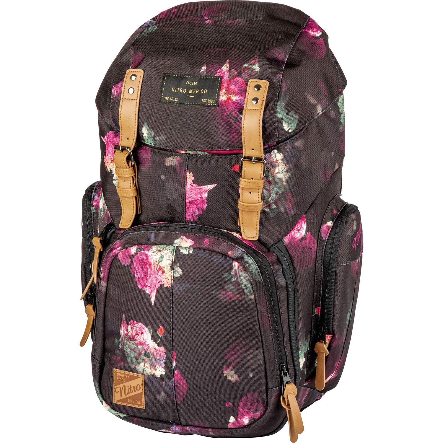 

Рюкзак Nitro Urban Weekender 55 cm Laptopfach, черный