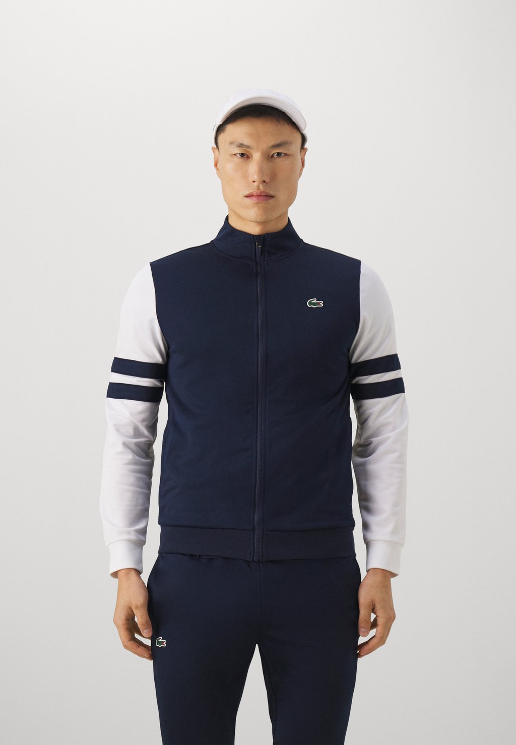 

Спортивная куртка Zip-Up Jacket Tc Lacoste, цвет navy blue/white