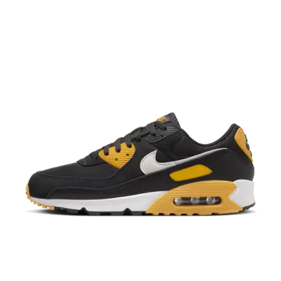 

Кроссовки Nike Air Max 90, цвет Black/University Gold/White