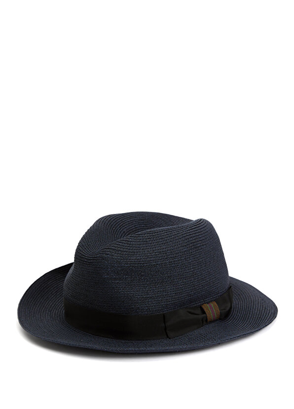 Синяя мужская соломенная шляпа Grevi 1 шт мужская соломенная шляпа на лето черный