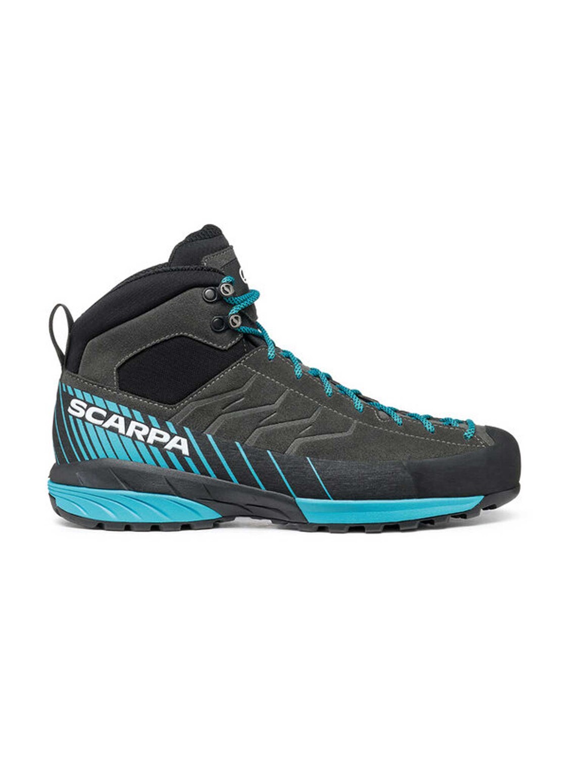 

Походные ботинки Scarpa MESCALITO MID GTX SHARK-AZURE Gore-tex, синий