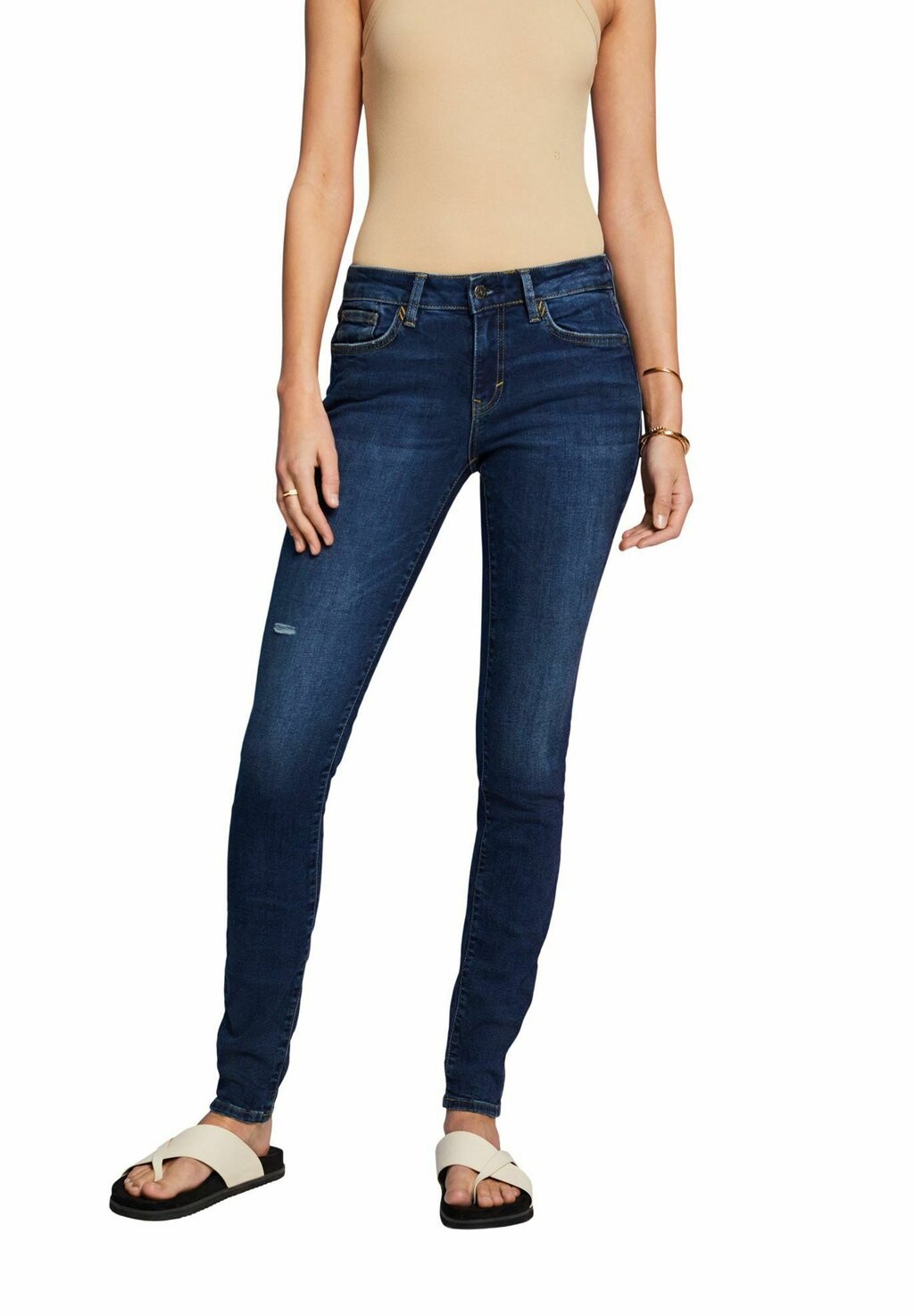 

Джинсы Skinny Fit Esprit, синий