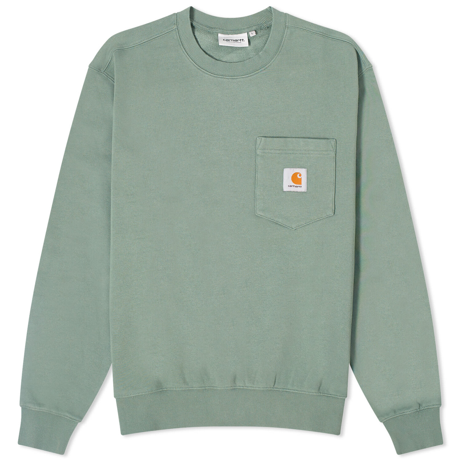 

Толстовка Carhartt Wip Pocket Crew Sweat, цвет Park