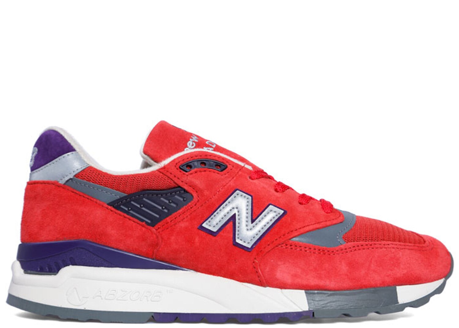 

Кроссовки New Balance J. Crew X 998 Made In Usa 'Inferno', красный