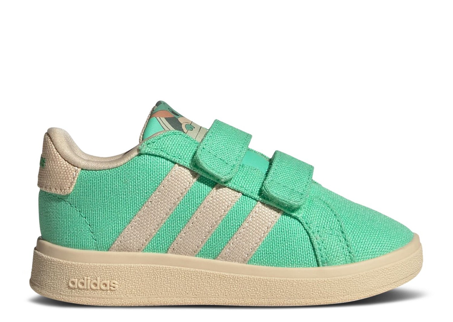 

Кроссовки adidas Disney X Grand Court I 'Grogu', зеленый