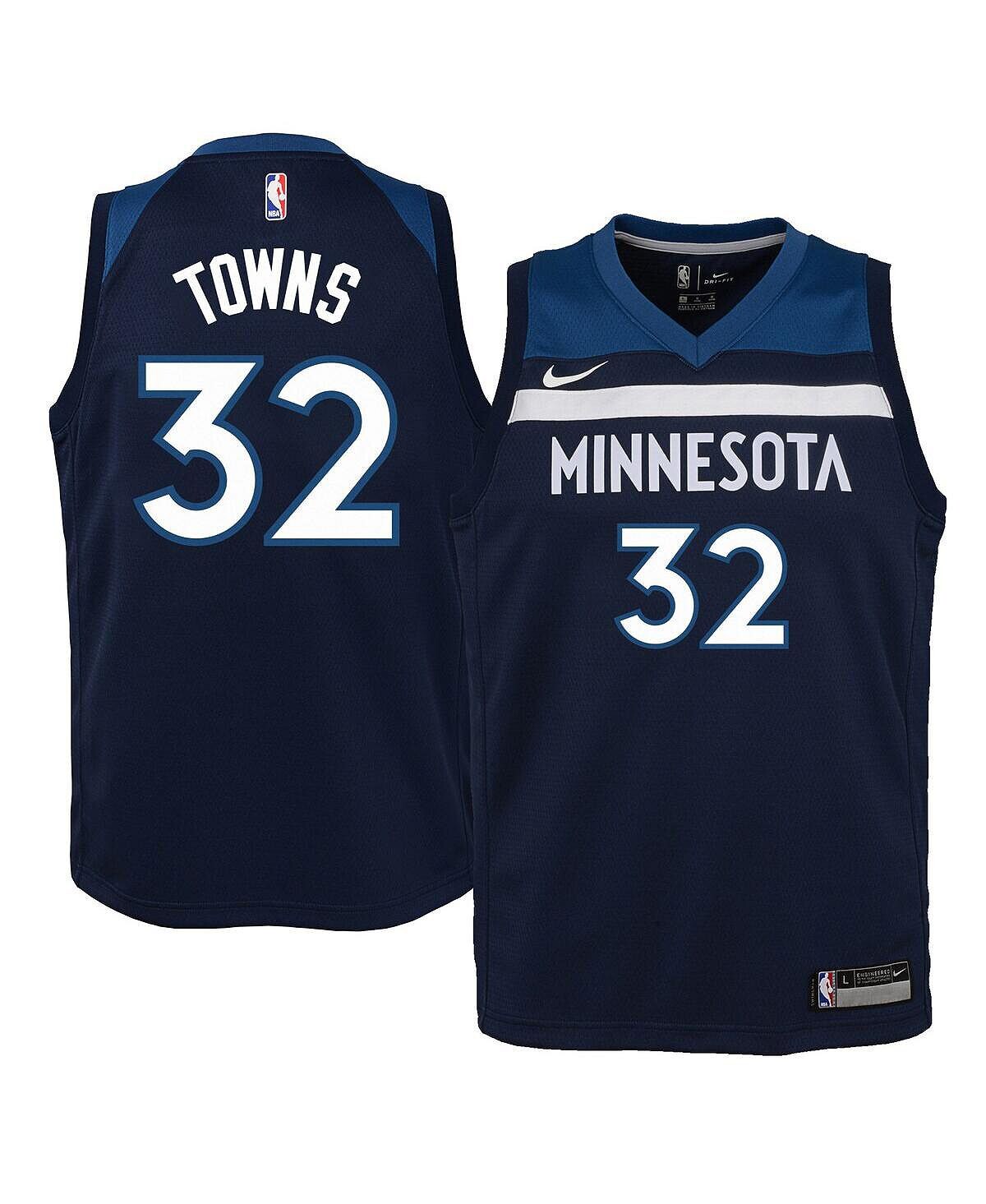 

Джерси Карла-Энтони Таунса Minnesota Timberwolves Icon Swingman, Big Boys (8-20) Nike