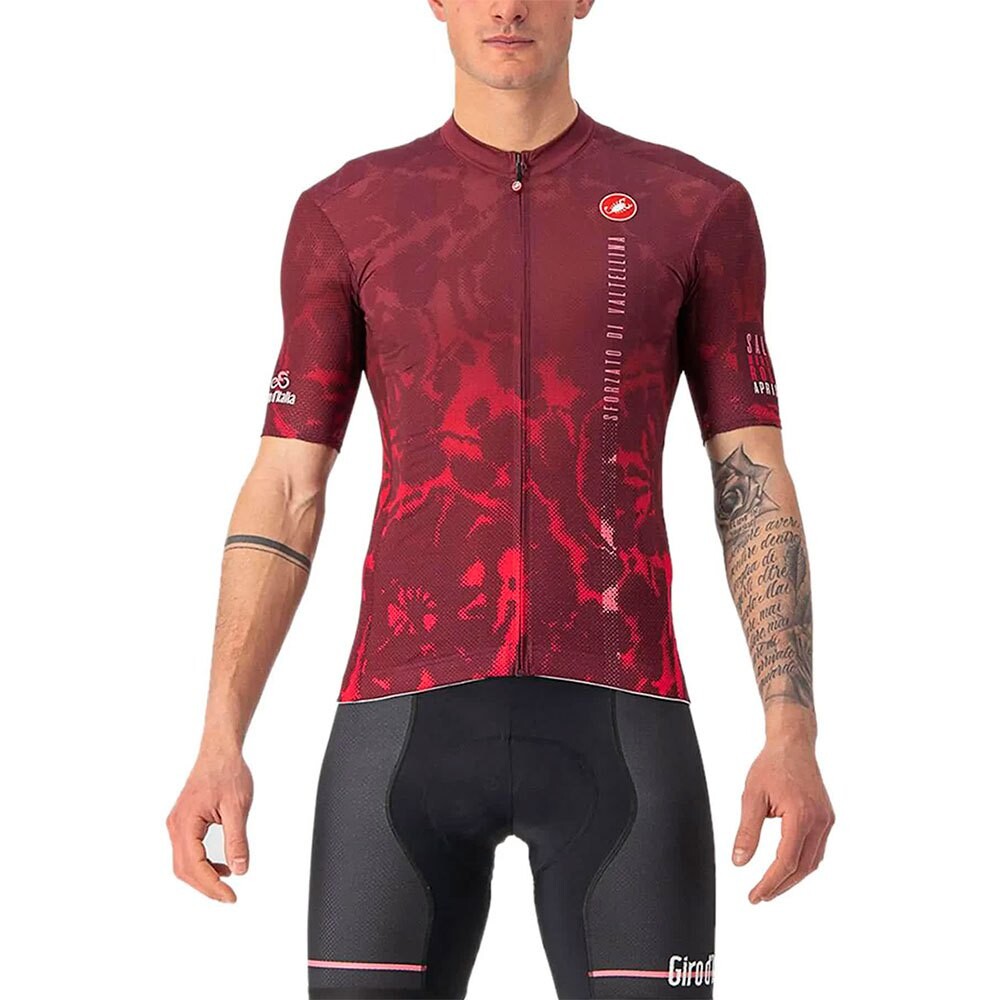 

Джерси с коротким рукавом Castelli Giro Italia 2022 Sforzato, красный