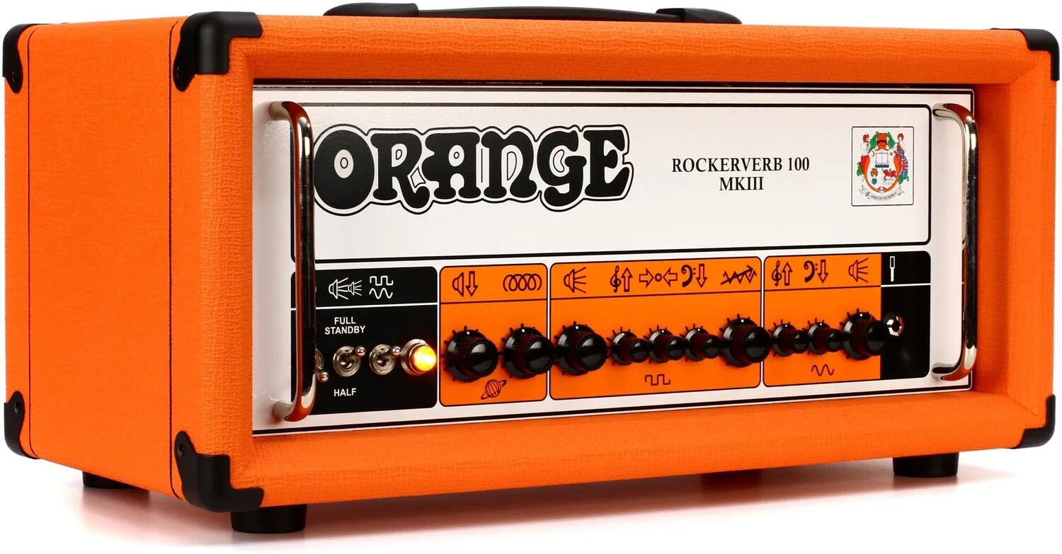 

Orange Rockerverb 100 MKIII — 2-канальная ламповая головка мощностью 100 Вт