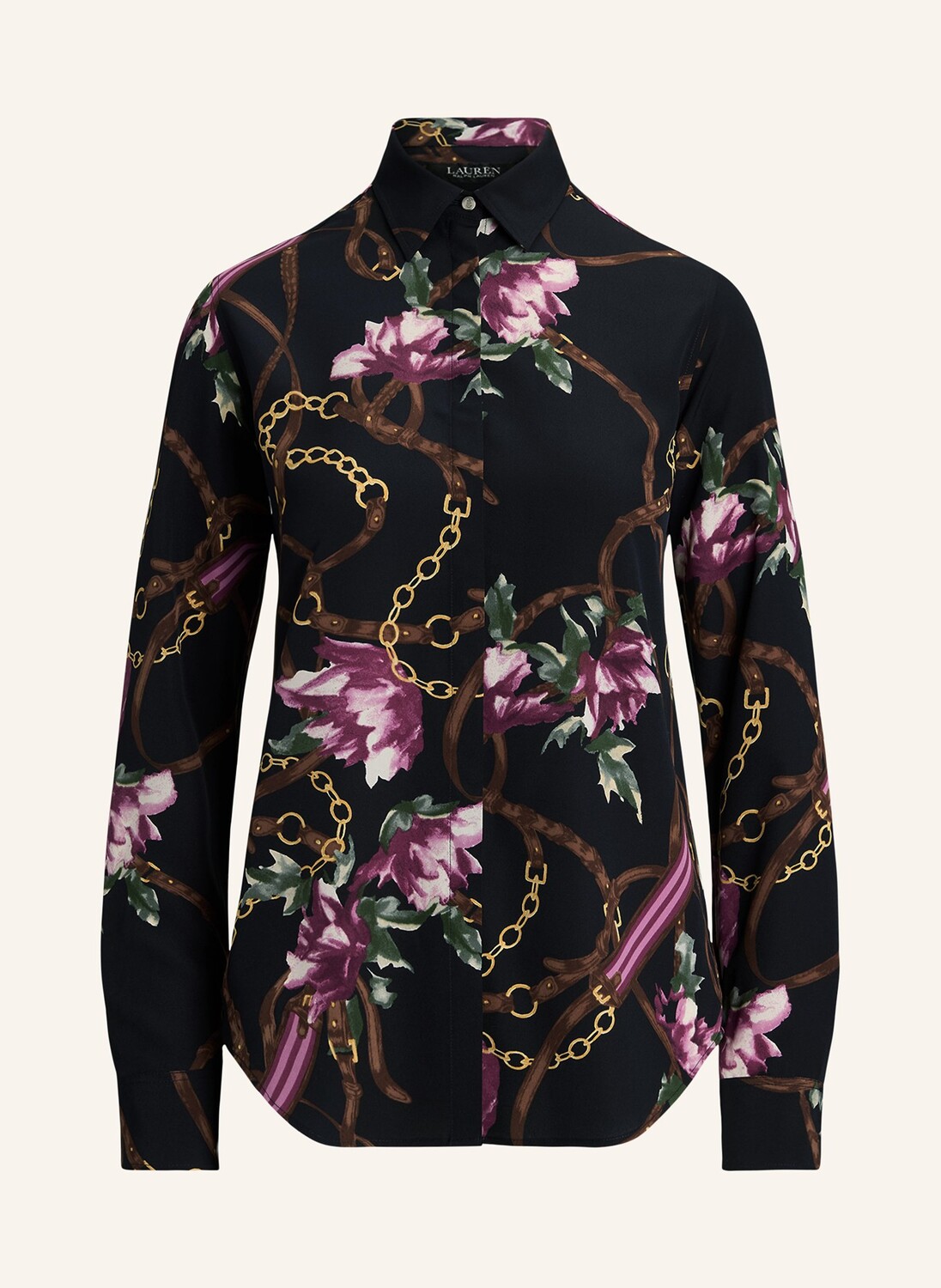 

Рубашка-Блузка Lauren Ralph Lauren, черный