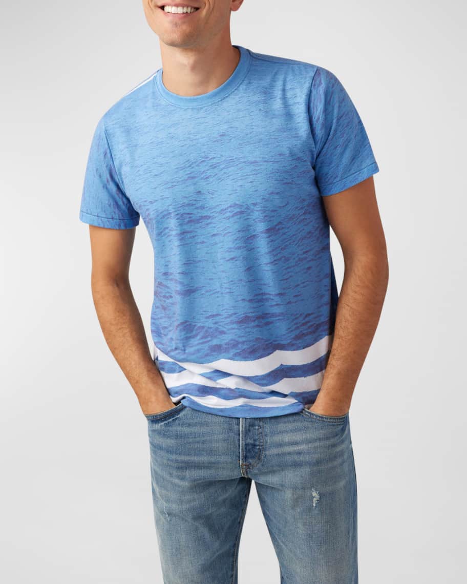 

Мужская футболка с рисунком Oceano Waves Sol Angeles