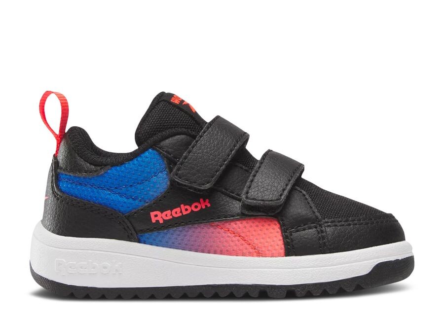 

Кроссовки Reebok Weebok Clasp Low Toddler, цвет Electric Cobalt Neon Cherry