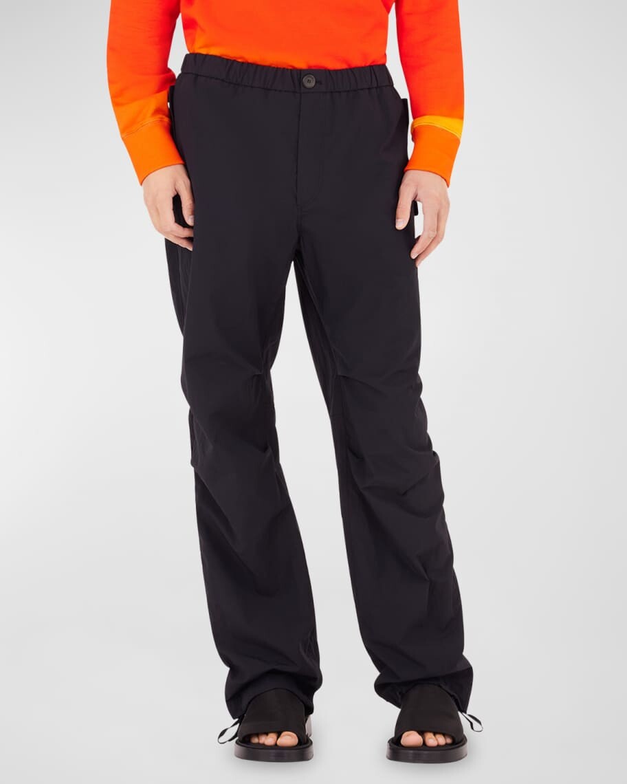 

Мужские брюки из нейлона и хлопка Faille Ferragamo, Черный, Мужские брюки из нейлона и хлопка Faille Ferragamo