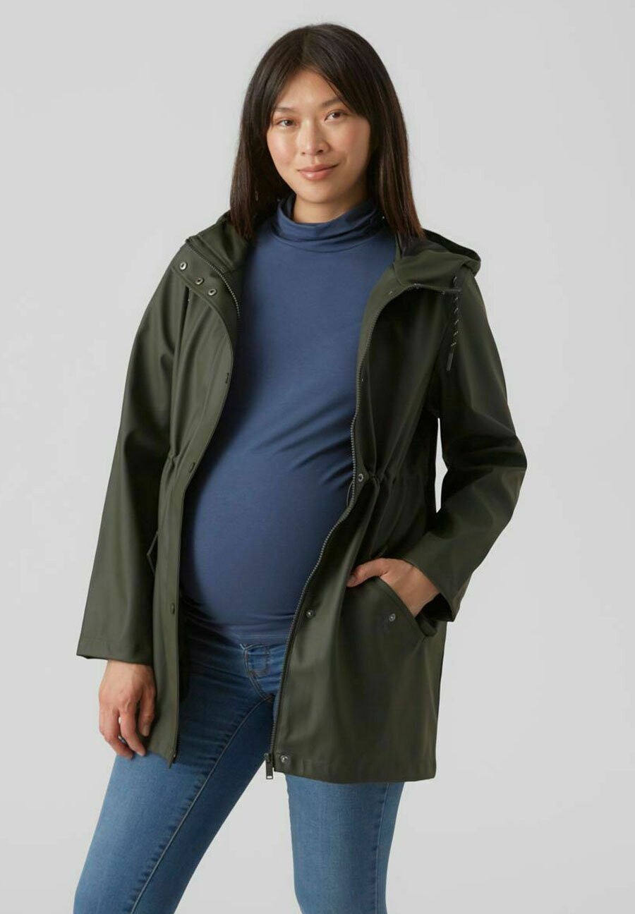 

Дождевик Vero Moda, темно-зеленый
