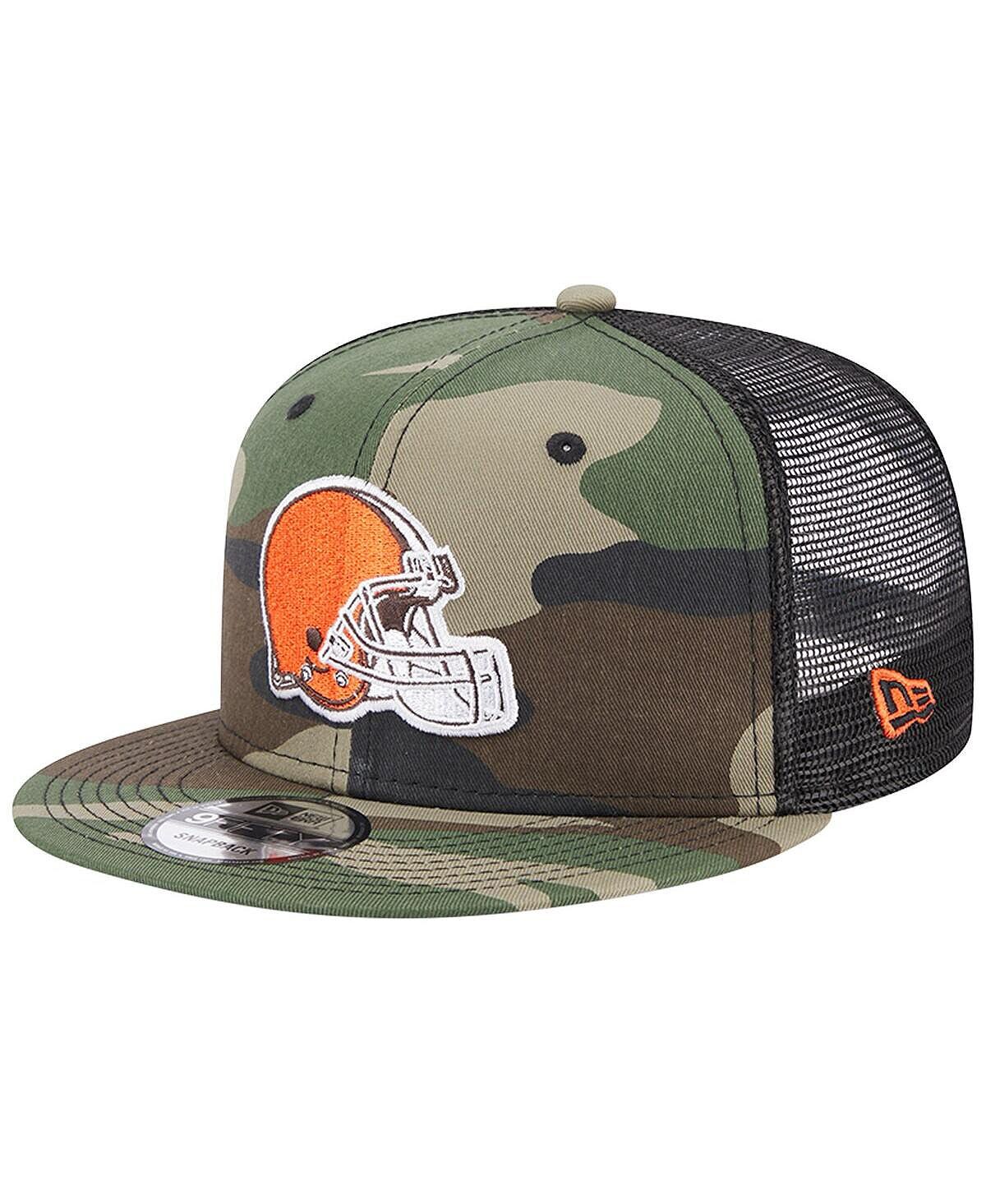 Мужская камуфляжная кепка Cleveland Browns Classic Trucker 9FIFTY Snapback New Era мужская камуфляжная кепка new england patriots classic trucker 9fifty snapback new era