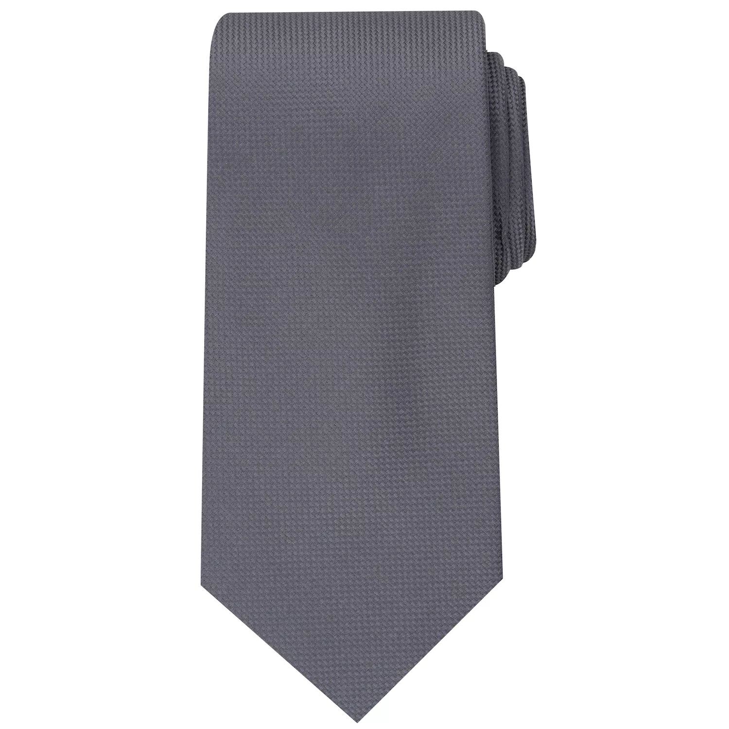 

Однотонный удлиненный оксфордский галстук Big & Tall Bespoke