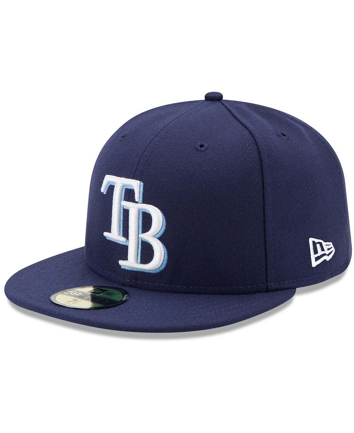 

Мужская темно-синяя приталенная шляпа Tampa Bay Rays Game Authentic Collection On-Field 59FIFTY New Era