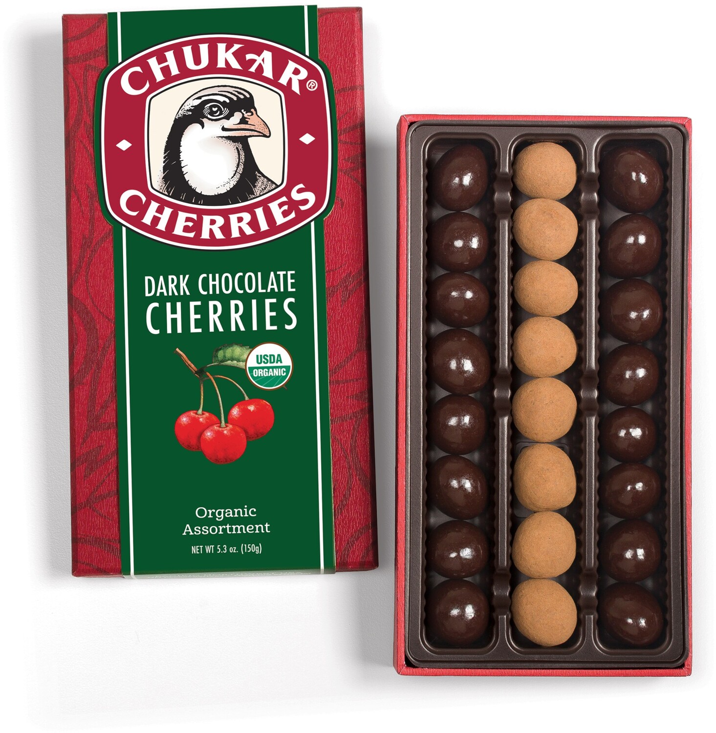 

Ассорти органического шоколада Chukar Cherries