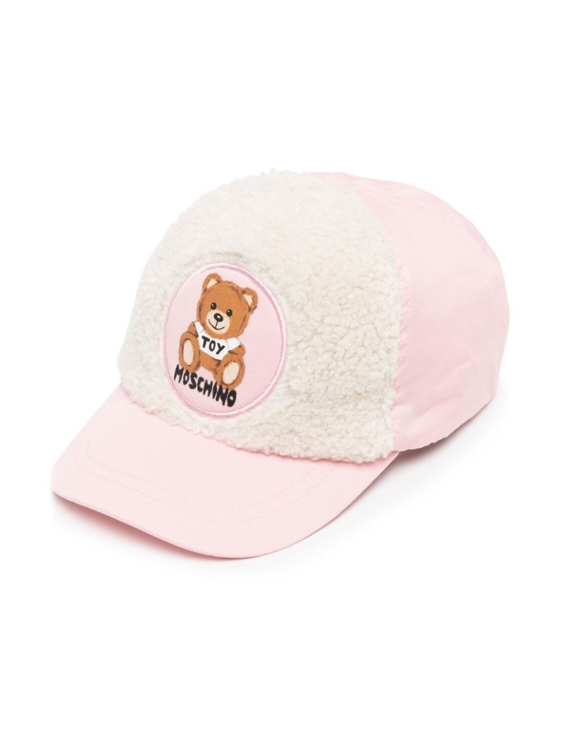 

Moschino Kids бейсболка с вышивкой Toy-Bear, розовый