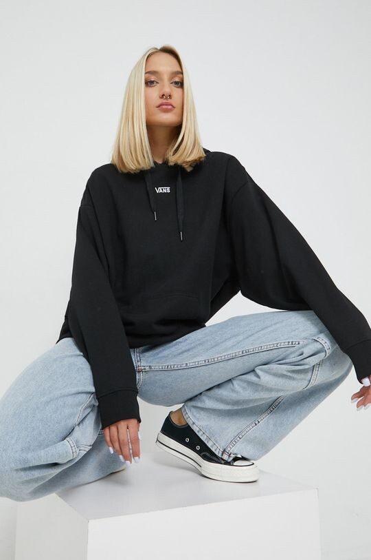 

Толстовка из хлопка Vans, черный