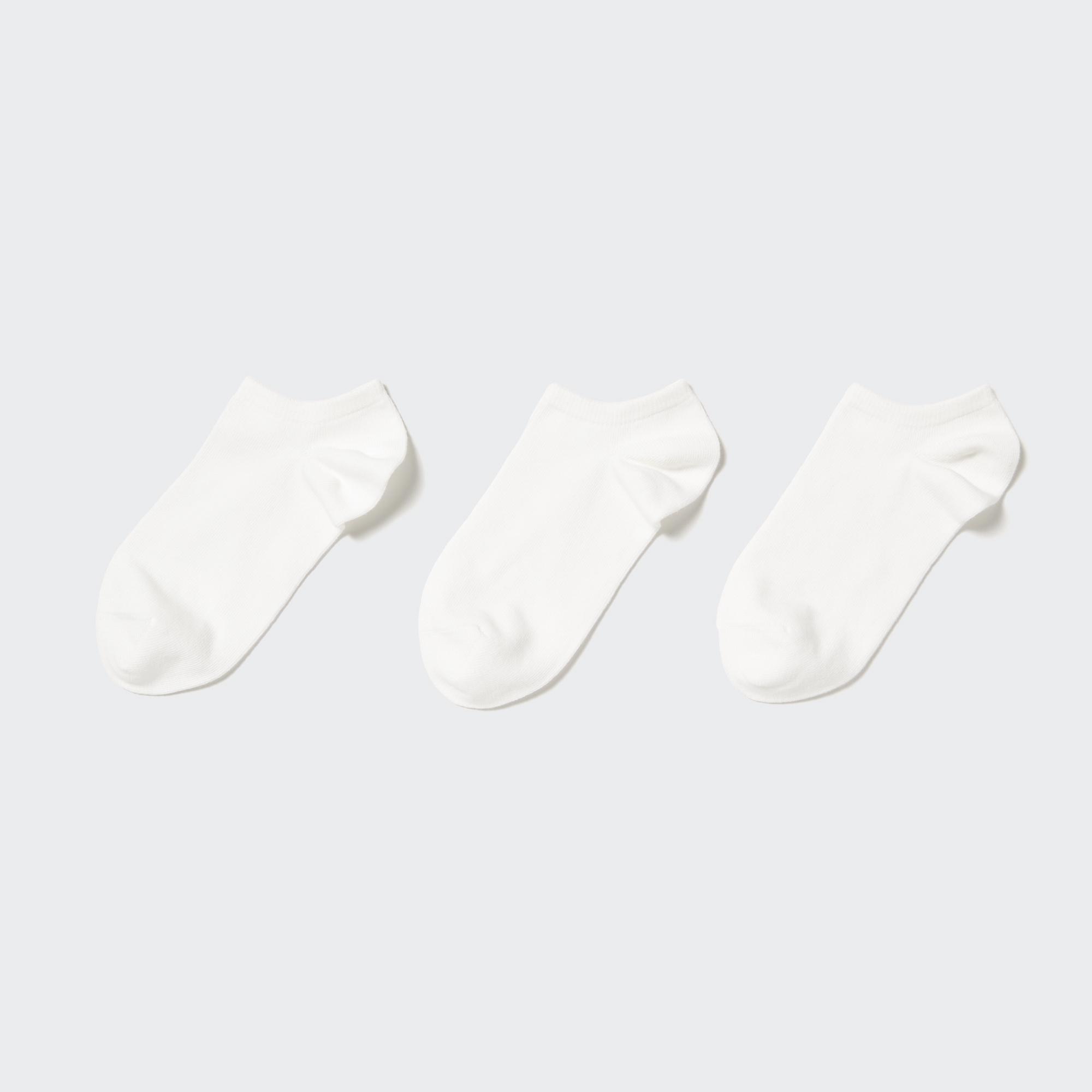 Носки (3 пары) UNIQLO, белый