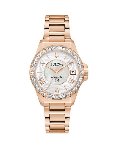 

Морские звездные часы, 32 мм Bulova, цвет White