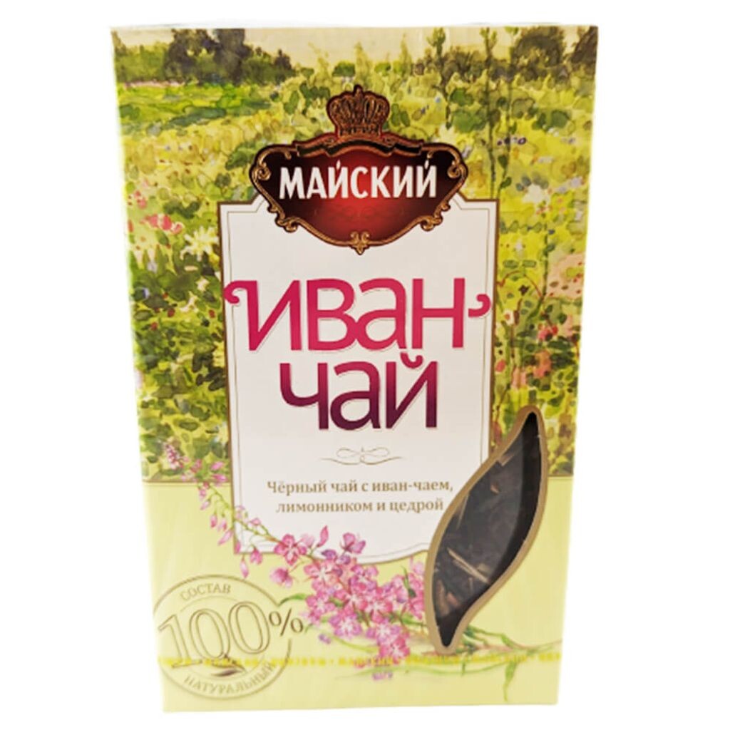 

Чай Maiski Chai Черный чай с иван-чаем и лемонграссом рассыпной 75г Sonstige