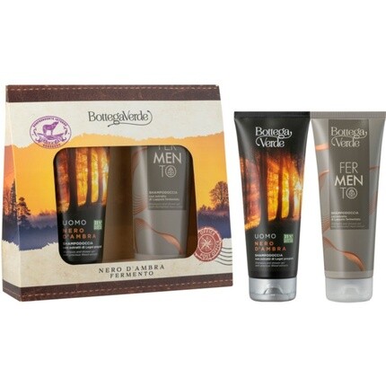 

Подарочный набор Bottega Verde Black Amber & FerMENto для мужчин